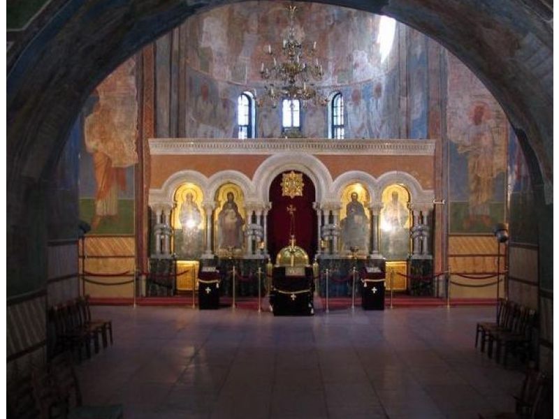 Кирилловская церковь внутри